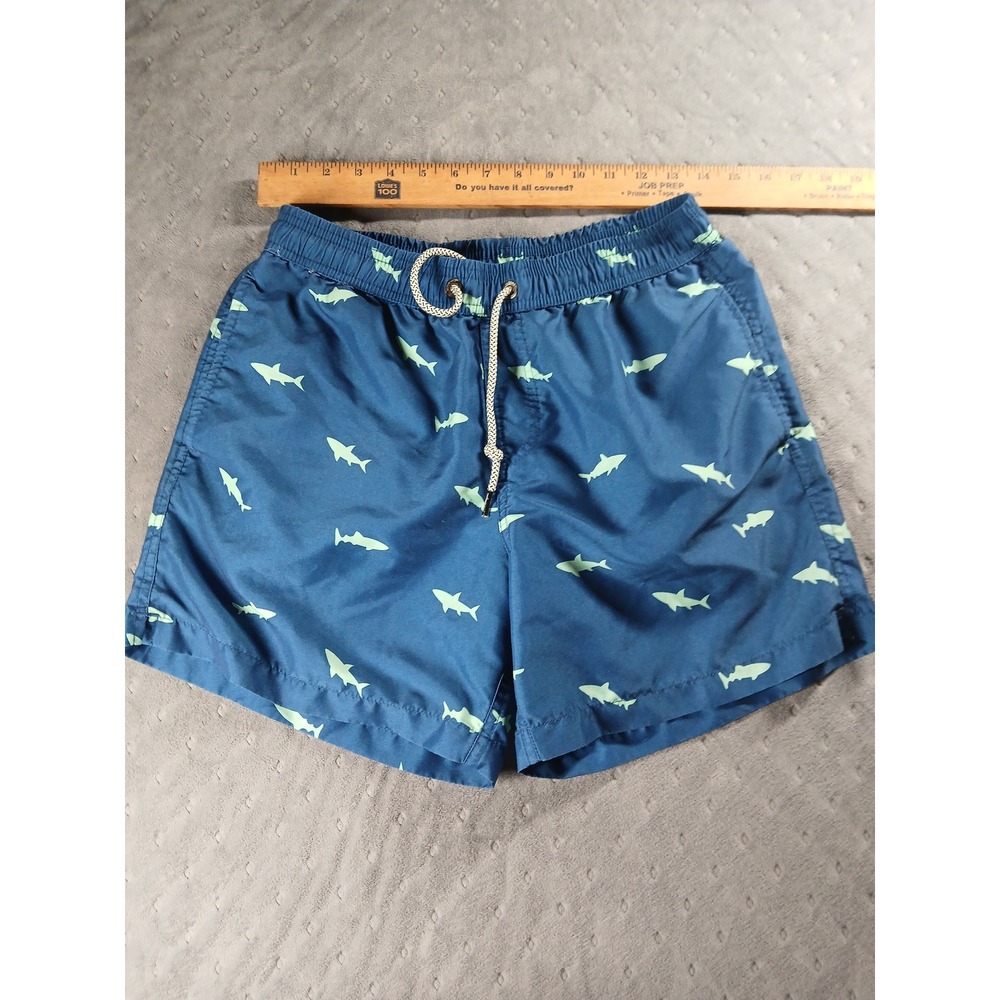 Maamgic Mens Swim Trunks Bundle Lot of 5 Flamingo Shark Floral Size Medium - Picture 5 of 7